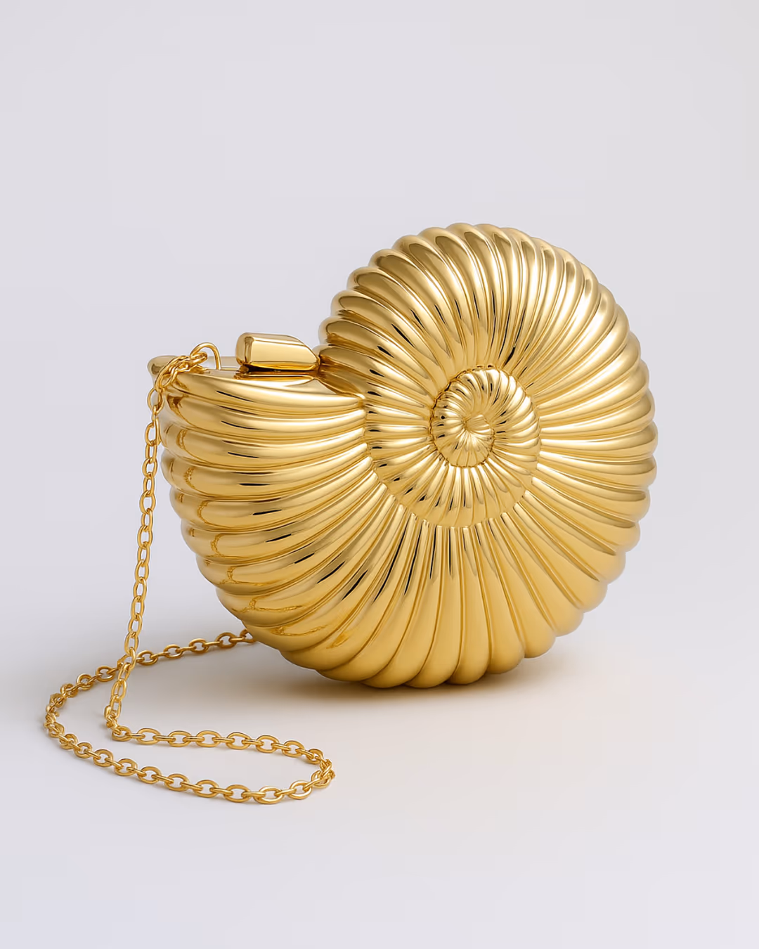 Clutch Ariel Gold Gold — detalle