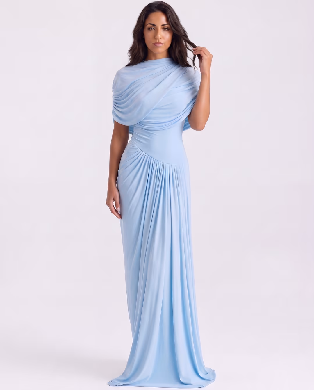 Camilla Baby Blue — pose