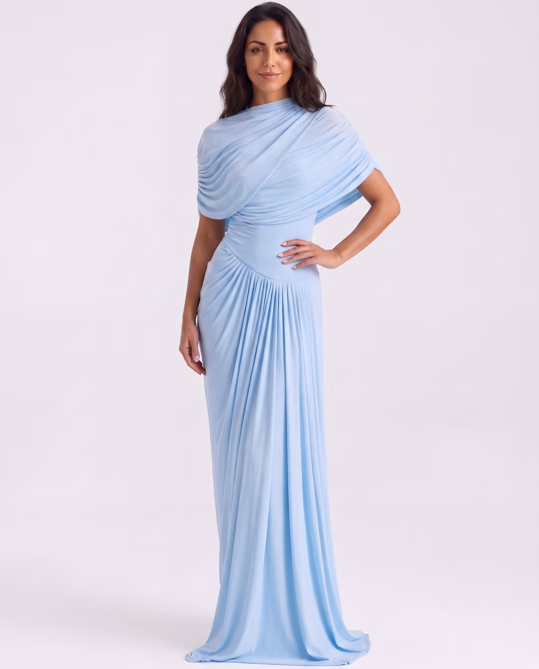 Camilla Baby Blue — pose