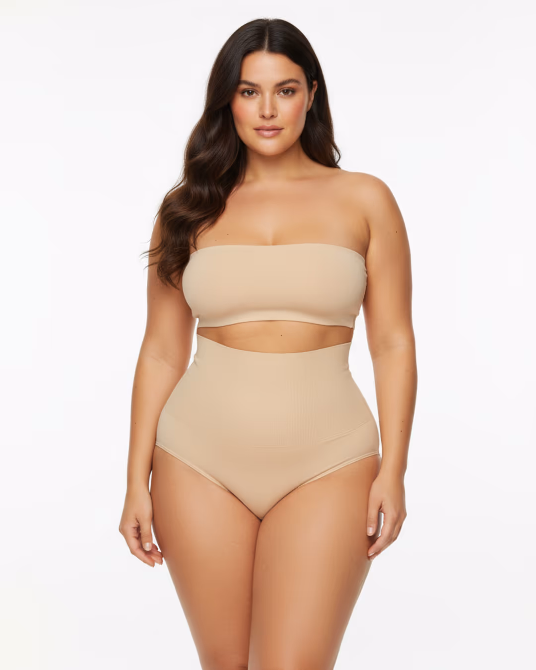 Tanga Sculpt Talle Alto Nude — detalle