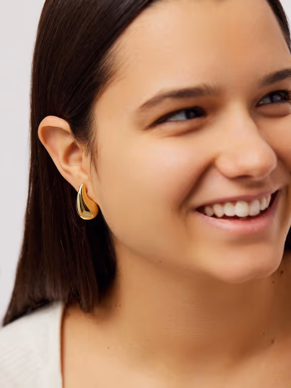 Pendientes Golden Drop Gold — detalle