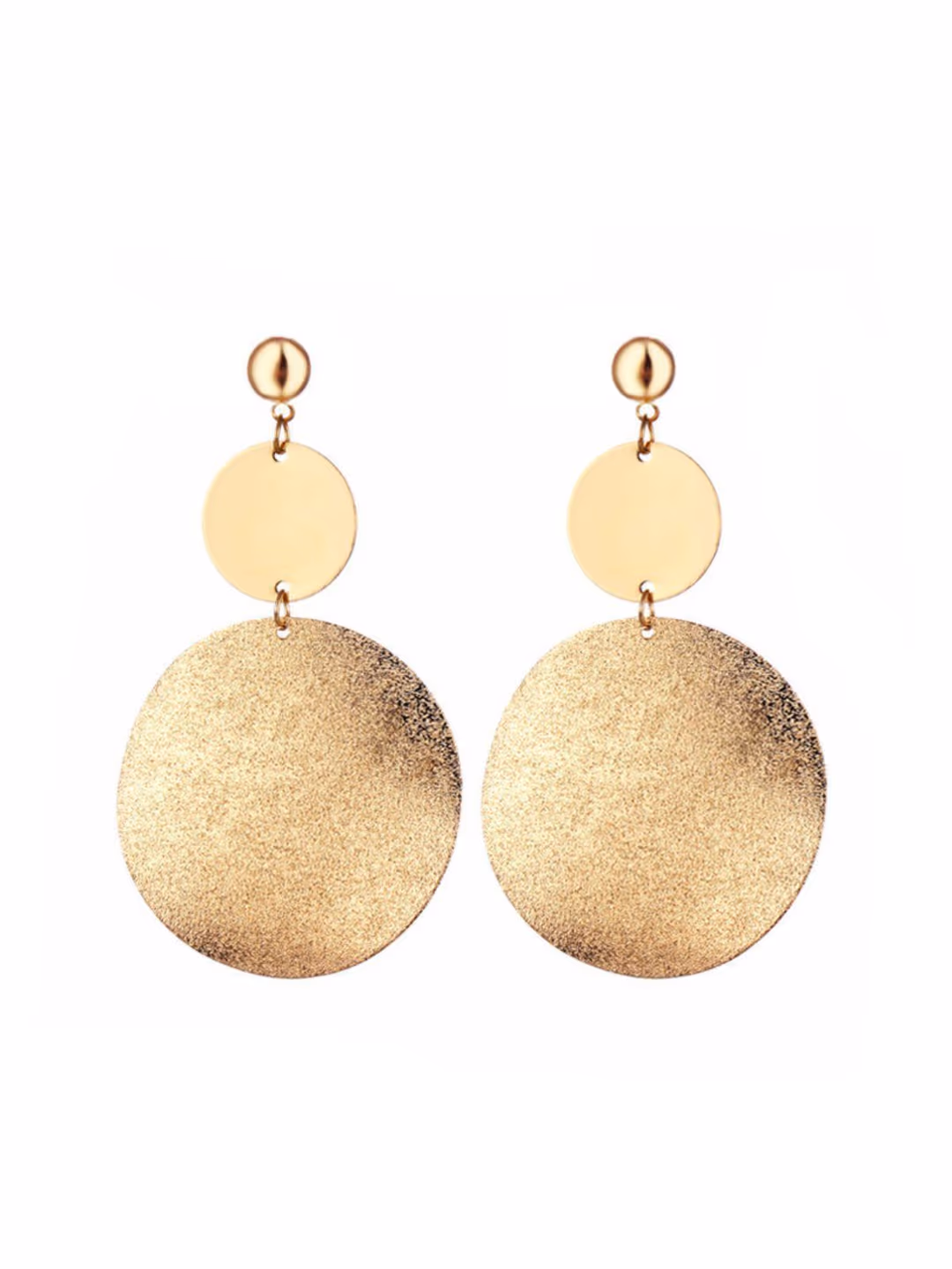 Pendientes Purnima Gold — detalle