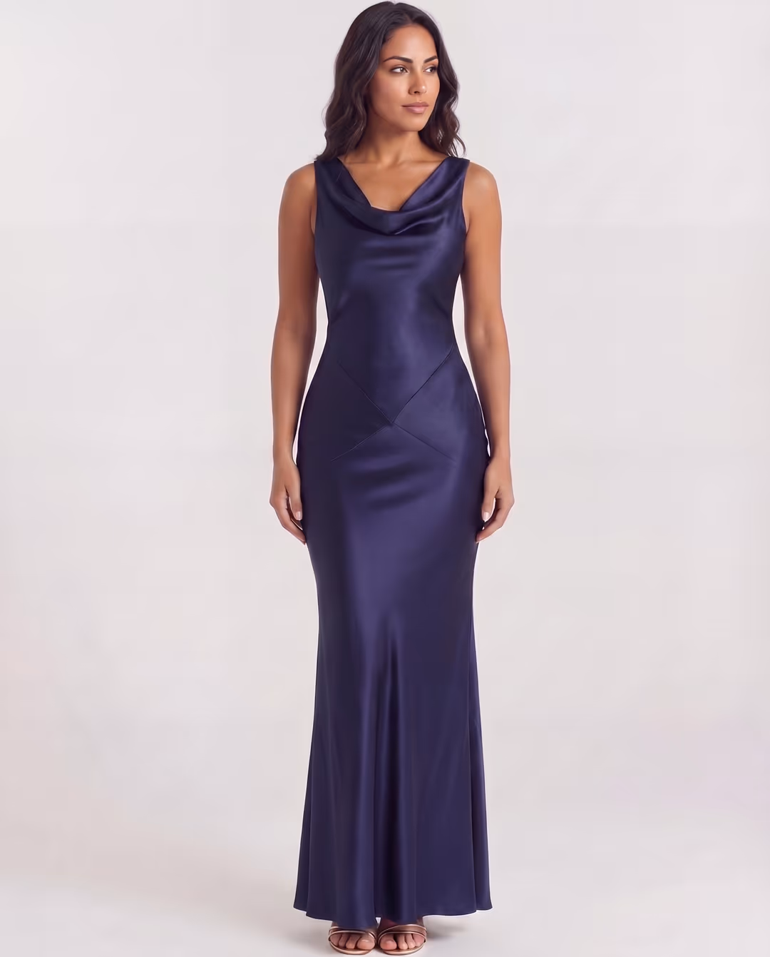 Sapphire Dark Blue — pose