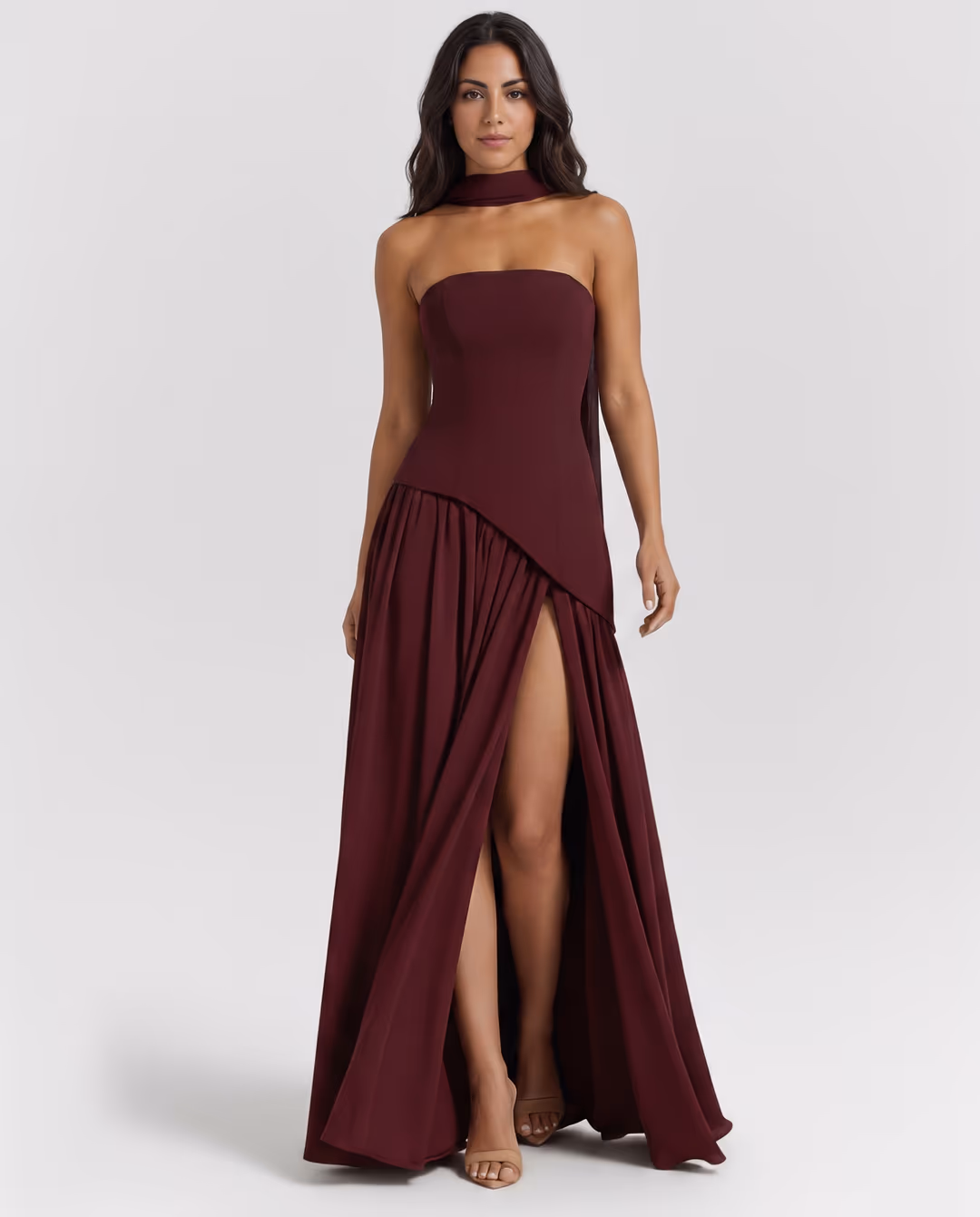 Serena Burgundy — frente