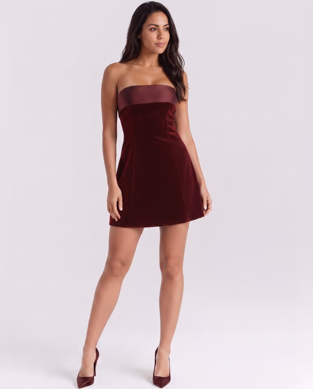 Valentina Burgundy — pose